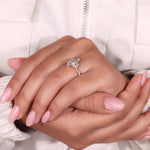 Load image into Gallery viewer, Vintage Style Marquise Engagement Ring