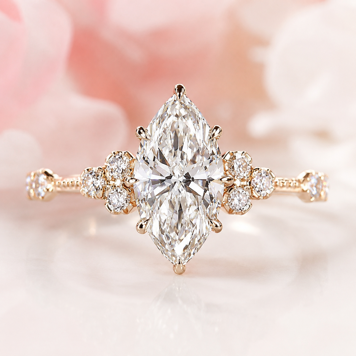 Vintagemarquisecutdiamondring timelesselegance1