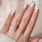 Load image into Gallery viewer, Classic Round Solitaire Engagement Ring
