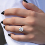 Load image into Gallery viewer, Classic Round Solitaire Engagement Ring
