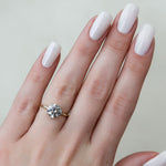 Load image into Gallery viewer, Classic Round Solitaire Engagement Ring
