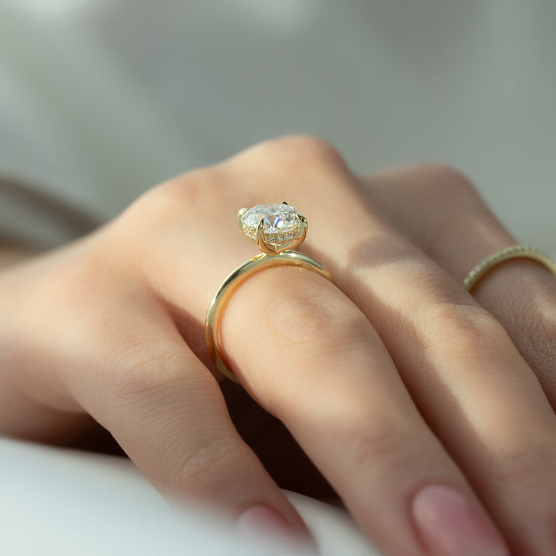 Classic Round Solitaire Engagement Ring