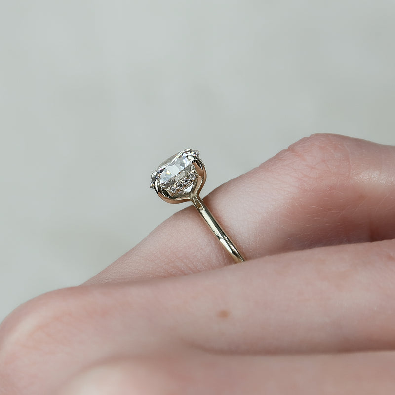 Classic Round Solitaire Engagement Ring