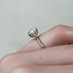 Load image into Gallery viewer, Classic Round Solitaire Engagement Ring
