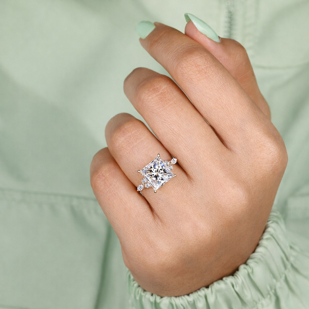Labgrown diamond wedding rings